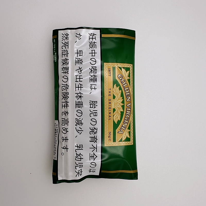 Golden Virginia 50g Original Classic Hand Rolling Tobacco - Premium Japanese Import
