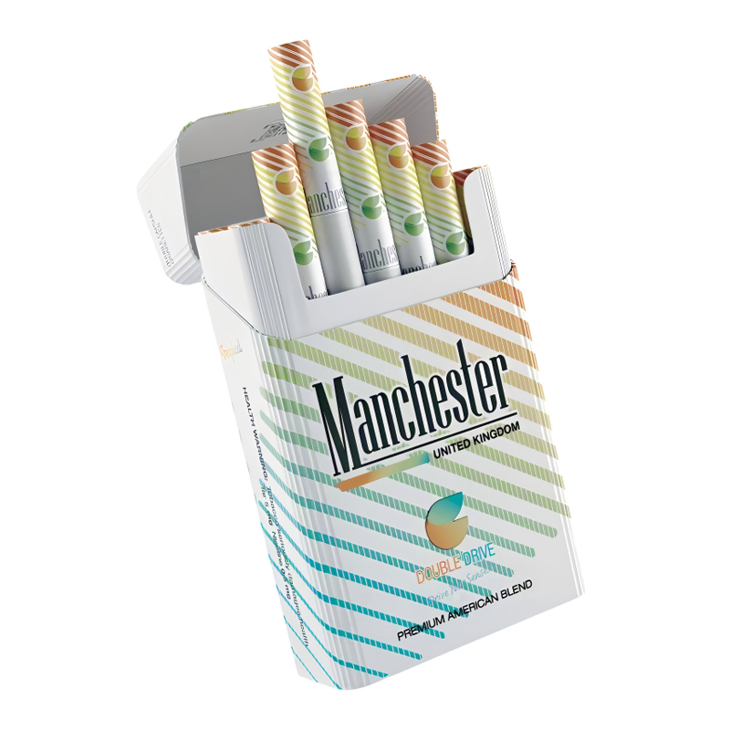 Manchester Double Drive Tropical Mint 5mg Carton