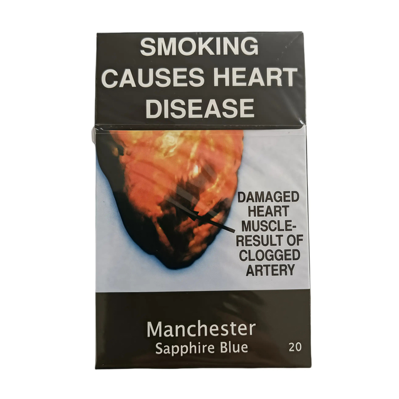Manchester Sapphire Blue Carton